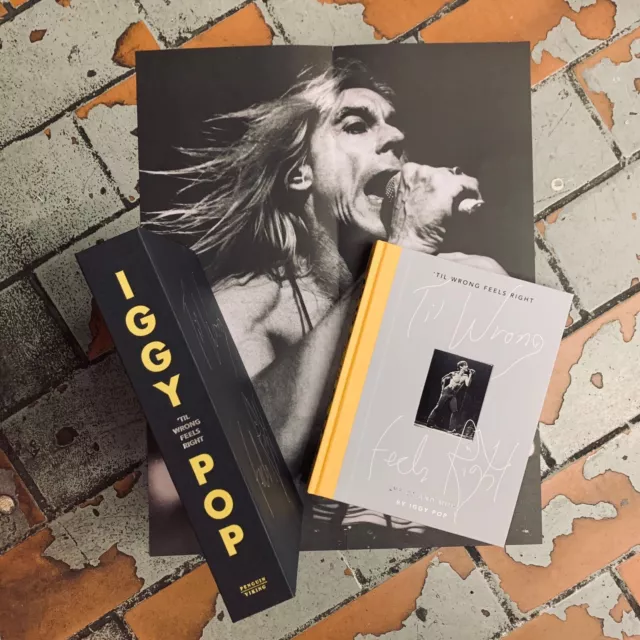 Iggy Pop TIL WRONG FEELS RIGHT LIMITED EDITION OF 500 NUMBERED BOXED EDTION 2019