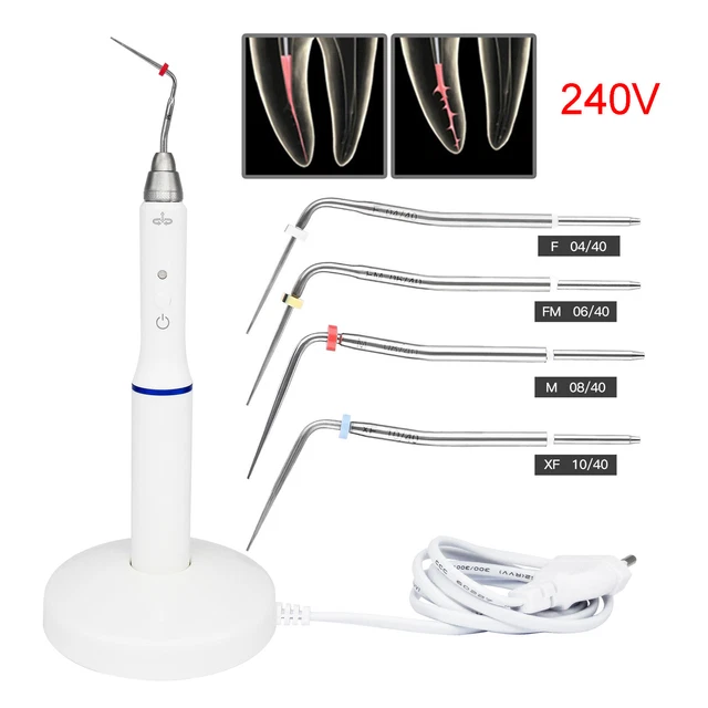 Dental Endodontic Heated Pen Obturation/Tips Gutta Percha System F,XF, FM, M