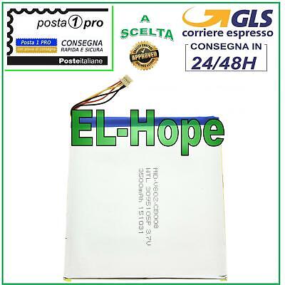 10 0,2 cm Archos Batteria per ARCHOS tablet PC 3,7V 5500mAh Dimensioni 15,6 