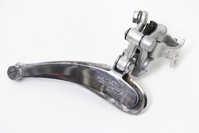 CAMPAGNOLO Nuovo Record Deragliatore morsetto clamp on VINTAGE roadbike 