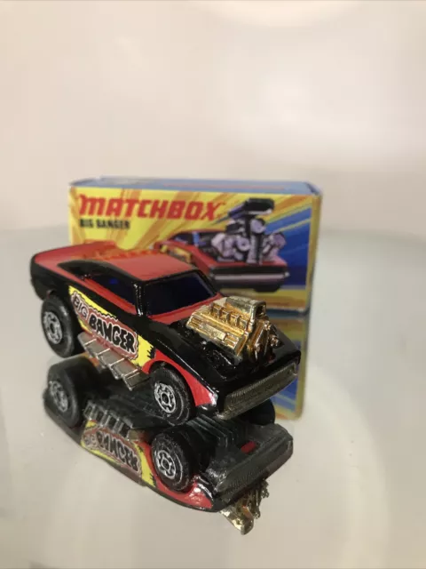 Matchbox Superfast Restored Big Banger W/ Reproduction Box By Lesney 1972