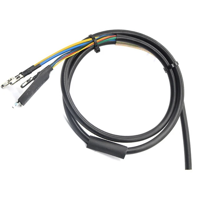 Câble D’Extension Moteur 9 Broches 600mm - Connecteur Étanche Pour Kit Conversion Vélo Électrique