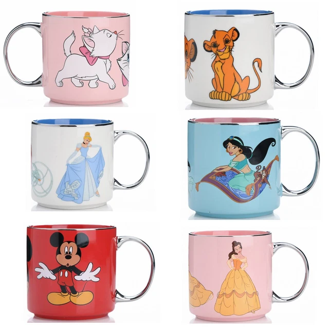 Walt Disney Becher Kultbecher Prinzessin, Marie, Micky, 101 Dalmatiner, Susi NEU