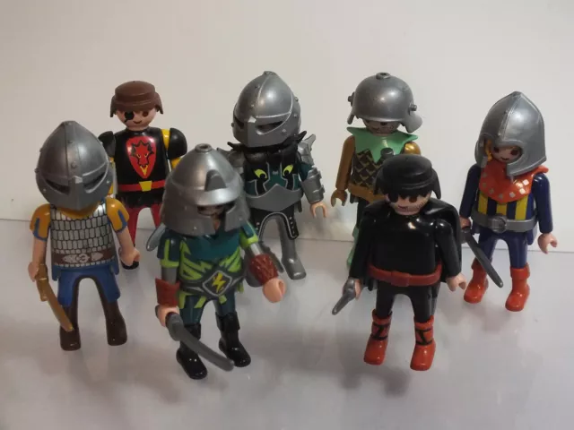 Playmobil Figuren Ritter mit Rüstungen verschiedene Figuren zur Wahl Konvolut