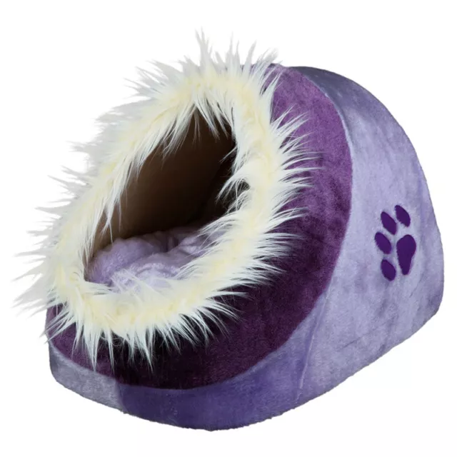 Trixie Hunde Kuschelhöhle Minou lila/violett, 35 x 26 x 41 cm, UVP 27,99 EUR