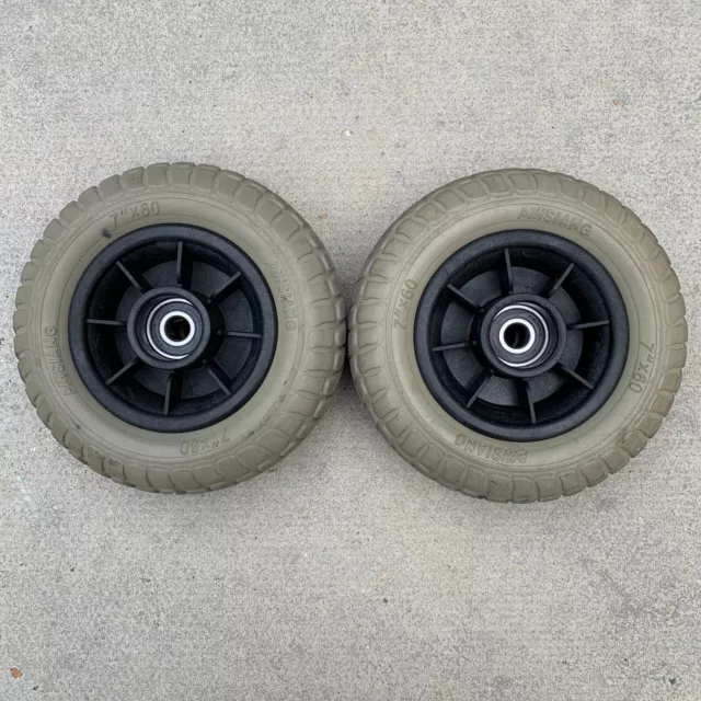 Shoprider Cameo Front Wheels Solid Tyres 7”x60 Mobility Scooter Spare Part