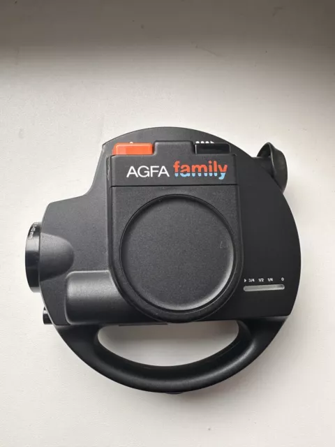 Agfa Family Filmkamera Super-8 Kamera + Movaron 1:1,5/10 mm S8-Film
