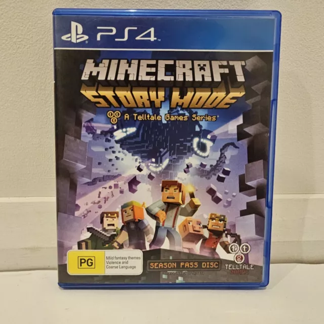 PS4 Minecraft Story Mode Season 2 Two EXCELLENT Condition PS5 Compatible