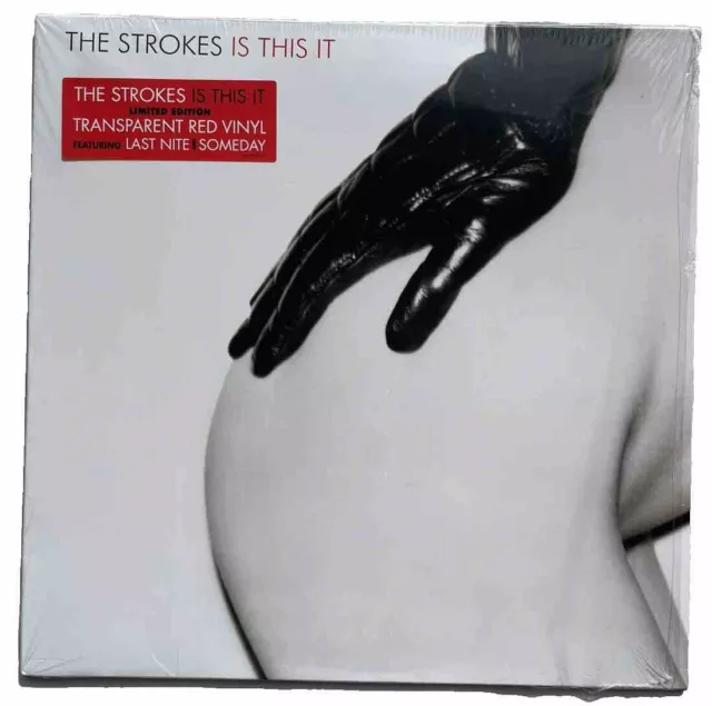 The Strokes - Is This It - Red Transparent Vinyl LP Neuauflage