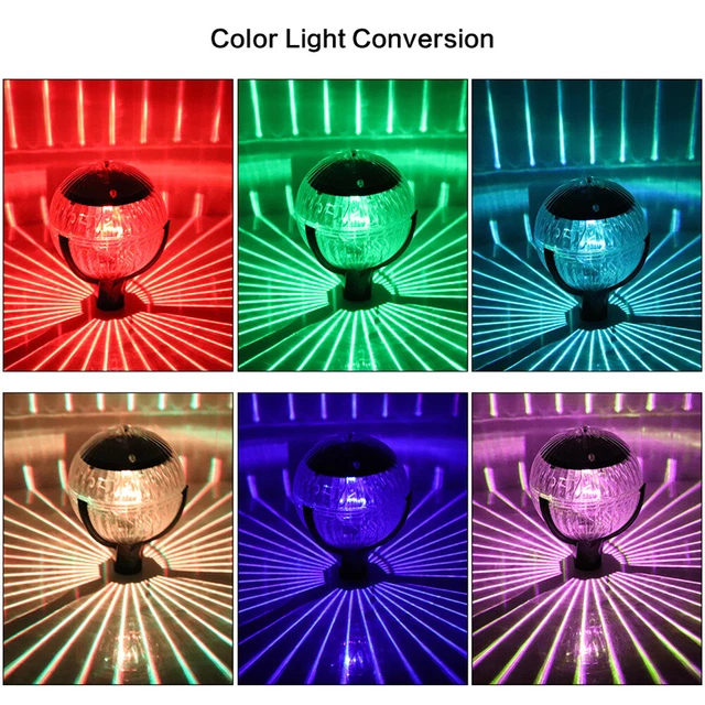 Panneau lumineux imperméable solaire IP44 à énergie solaire à LED pour jardin 5
