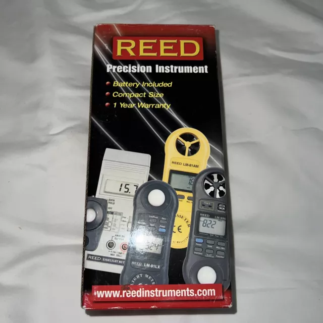 REED Instruments LM-81LX Compact Light Meter 20,000 Lux / 2,000 FC