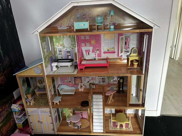 kidkraft barbie house with elevator