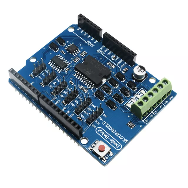 L298P Shield R3 DC Motor Driver Module 2A H-Bridge 2 way For Arduino UNO 2560