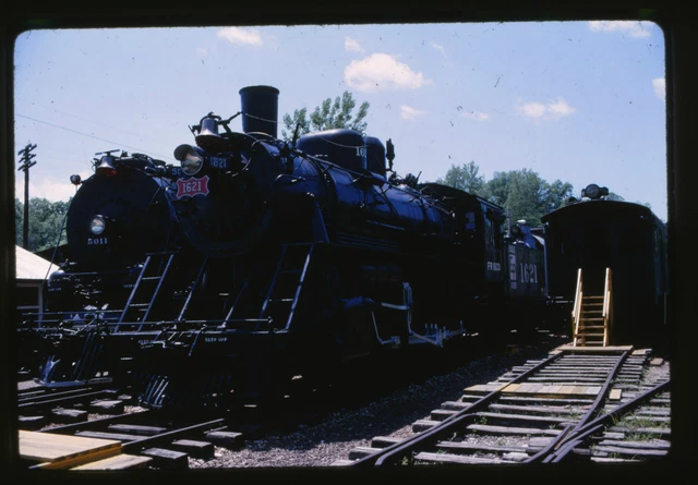 1966 SLSF Frisco Steam Engine #1621 - Original 35mm Kodachrome Slide