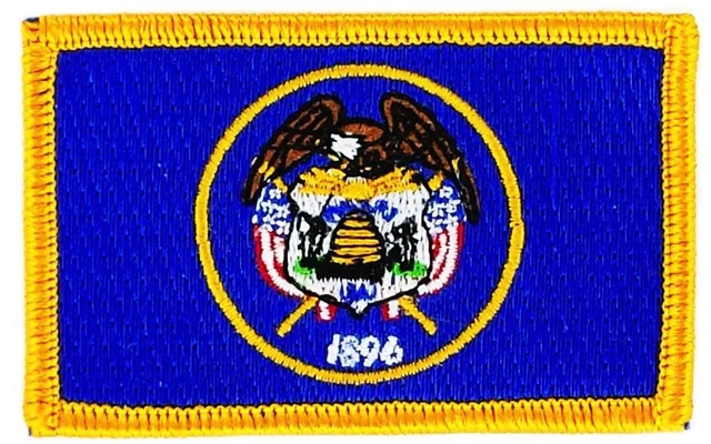 Porte cle cles clef brode patch ecusson drapeau usa etats unis