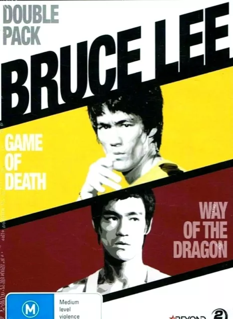 Bruce Lee : Game Of Death + Way Of The Dragon : NEW DVD