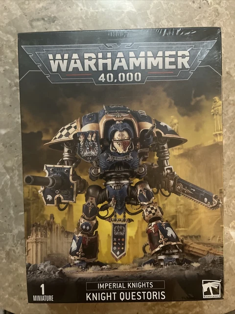 Imperial Knights: Knight Questoris - Warhammer 40K Miniature Set, Unassembled & Unpainted