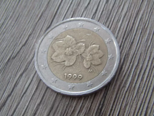 Finnland 2 Euro Münze -M- 1999, Moltebeere