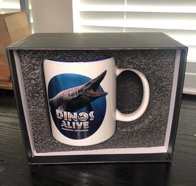 CafePress Van Gogh Dino Alive Mug  8 oz Ceramic Mug Cup