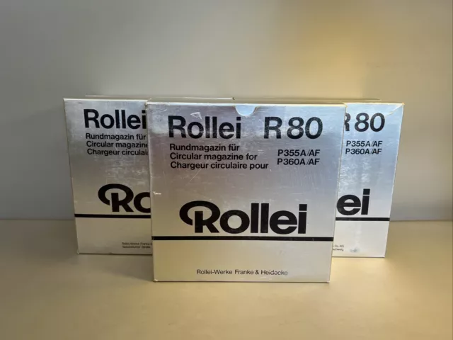 Rollei R80 Rundmagazine para P355A / Af & P360A Revista Dia 5 Pieza #1