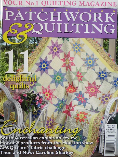 AUSTRALIAN PATCHWORK & Quilting Magazine Vol 15 No 5 $7.00 - PicClick AU