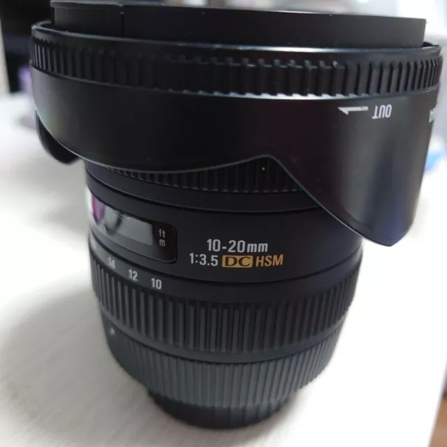 Sigma 10-20mm f/3.5  DC HSM APS-C Lens For Nikon Mount Used Express delivery