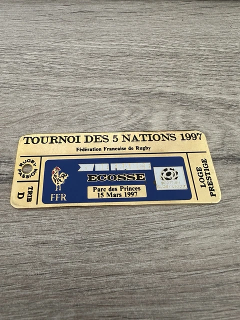 ANCIEN VERRE GOBELET TOURNOI DES SIX 6 NATIONS 2016 STADE DE FRANCE RUGBY FFR EUR 7,50 - FR