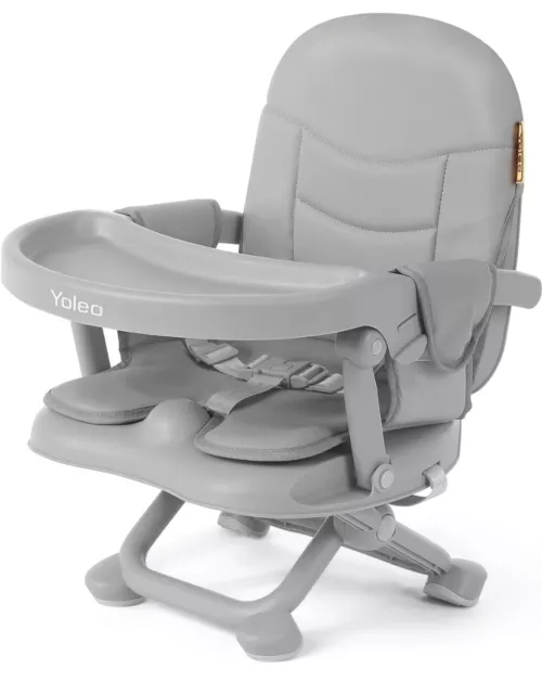 YOLEO High Chair for Toddlers Folding Compact Portable Booster Seat Babies.