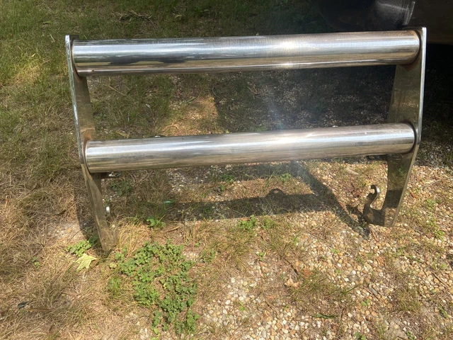 Vintage 83-88 Ford Bronco II Chrome Push Bar Grill Guard Bronco 2