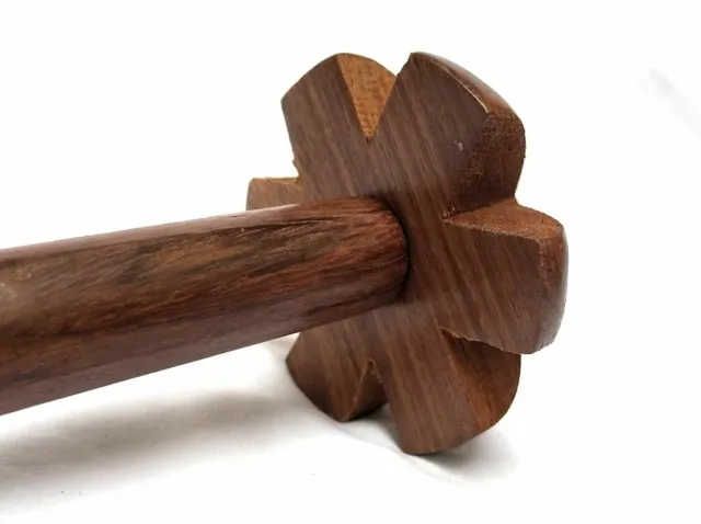 Wooden mathani Hand Blender(saag/dal/lassi ghotni) Shisham Wood Size 14 inch