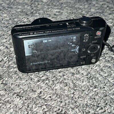 Sony Cyber-shot DSC-WX200 18.2MP Digital Camera - Black See Description