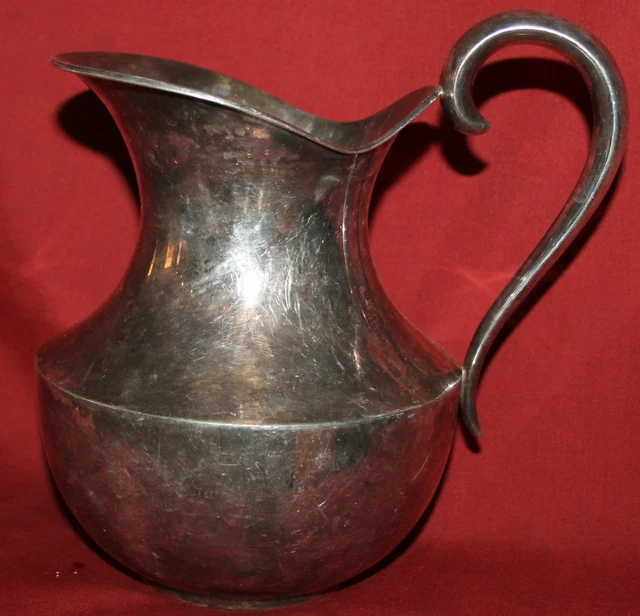Vintage Silver Plated Pitcher Jug Ewer