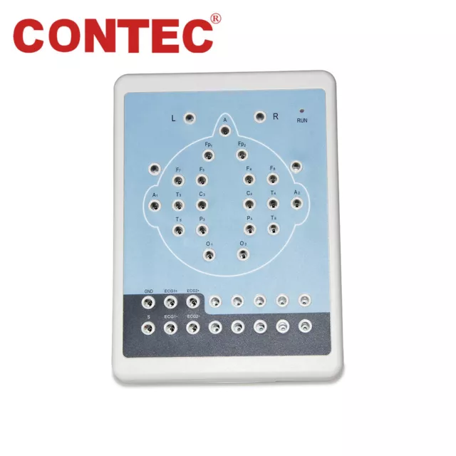 CE CONTEC KT88-1016 Digital 16-Channel EEG Machine and Mapping System+Tripod,New