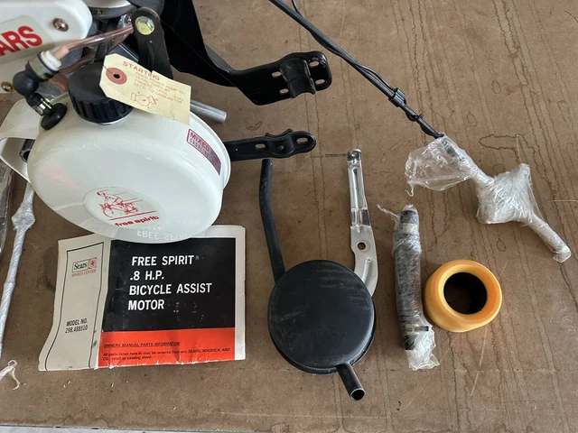 vintage bicycle engine