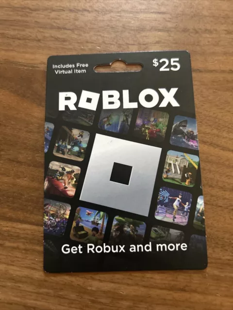  Roblox Physical Gift Card [Includes Free Virtual Item] : Gift  Cards