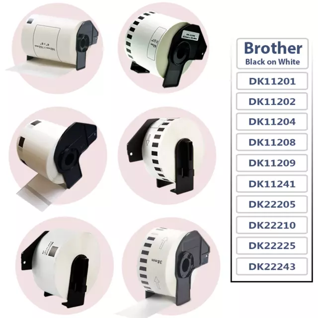 Labels Compatible With Brother Printers QL570 QL700 QL700 QL560 QL720NW QL710W