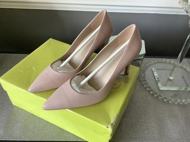 Ted baker dahrlin on sale embellished court shoes ivory