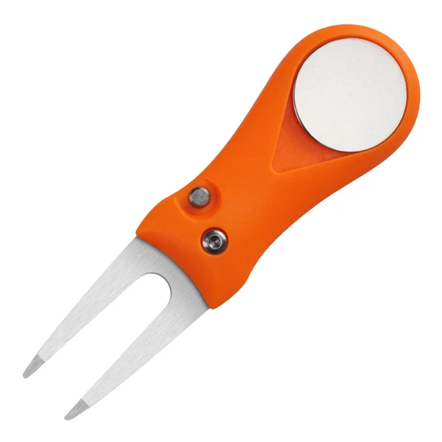Divot Tool Folding Greens Fork Folding Tool Restorer Tool Repair
