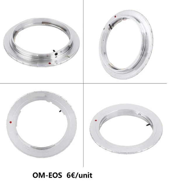 Lot de 174 - Bague d'adaptation Objectif pour appareil photo reflex