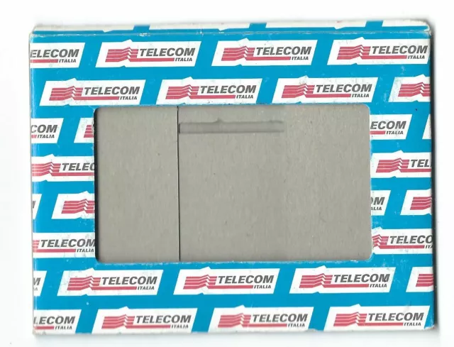 Folder Generico Azzurro Per Schede Telefoniche Serie Telecom