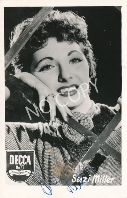 100% ORIGINAL AUTOGRAMM Autograph handsigniert Suzi Miller J1.76 EUR 59 ...