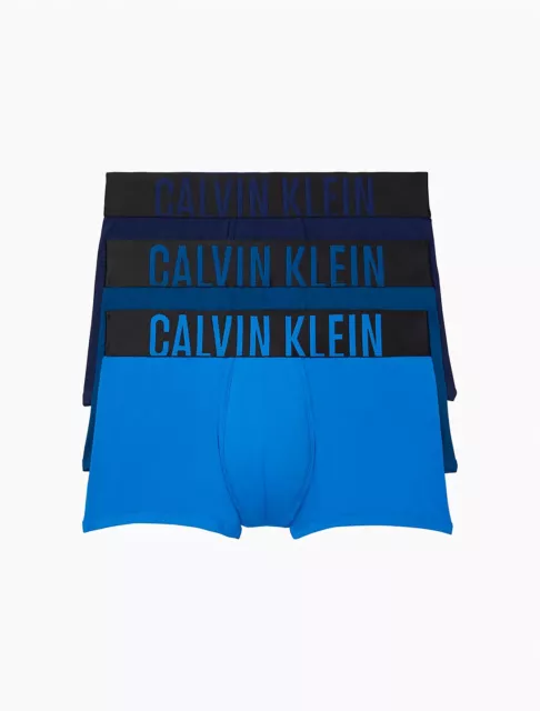 Calvin Klein Intense Power Mens Underwear Cotton 3-Pack Trunk L Or Xl#Nb2596-Nwt