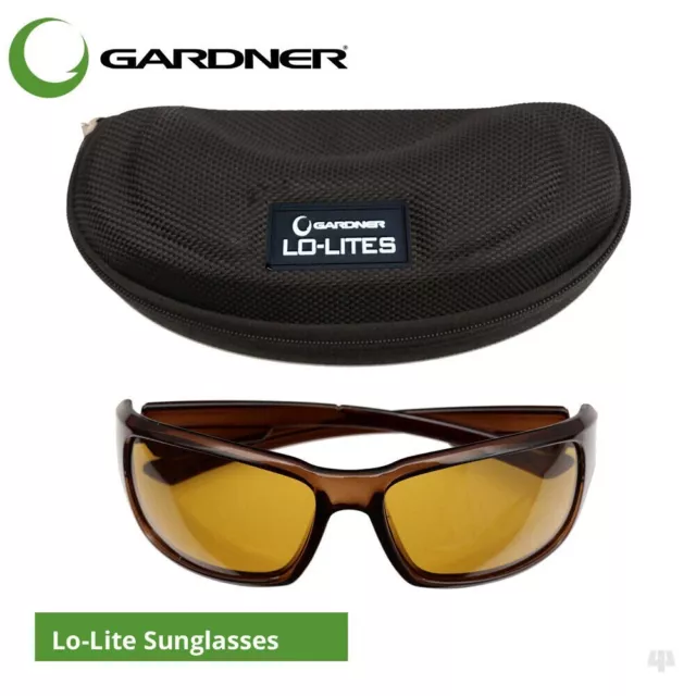 Gardner Tackle 'Lo-Lite' Polarised Sunglasses -  Carp Barbel Pike Coarse Fishing