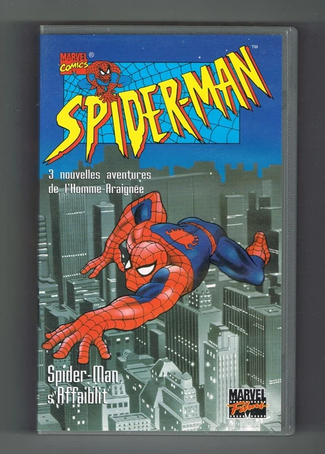SPIDER-MAN - SPIDER-MAN S'affaiblit - 1996 - Cassette Video Vhs - Bon État EUR 9,98 - FR
