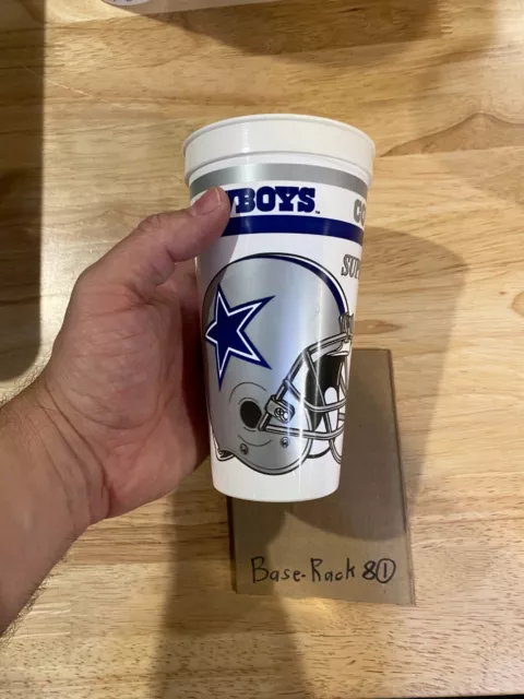 Dallas Cowboys NFL ICEE Coca Cola Cup Football RARE - 6.5" Tall