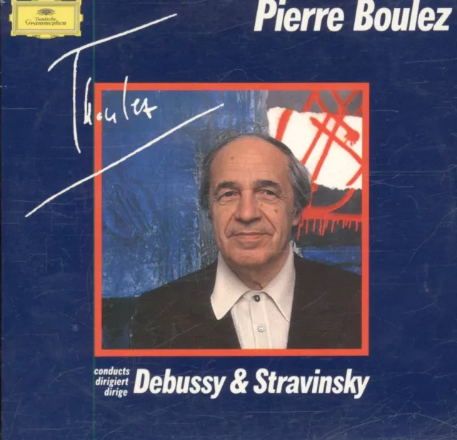 4371832 Pierre Boulez Debussy & Stravinsky CD Germany Deutsche Grammophon 1992