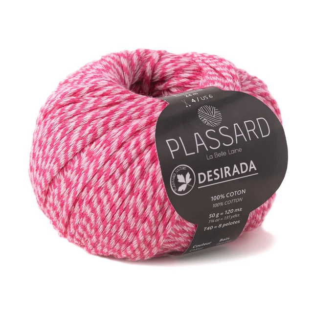 Fil à Crochet/tricot Plassard Balia - Couleur Kaki 78 - Neuf - Made In France