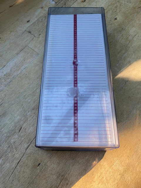 Dia Aufbewahrungsbox mit Register für 50 Dia`s