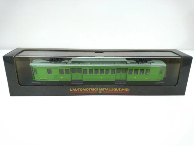 AM10 Automotrices train SNCF 1/87 HO : métallique Midi 1925 ZCEyf 2300 – Jumajo