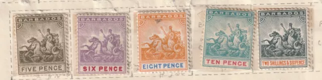 Barbados: Lot 7 - Postage (See Details Below). 2022 Scott Catalog Value $99.50